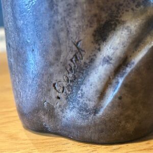 Elegant Silver Home Accent Sculpture